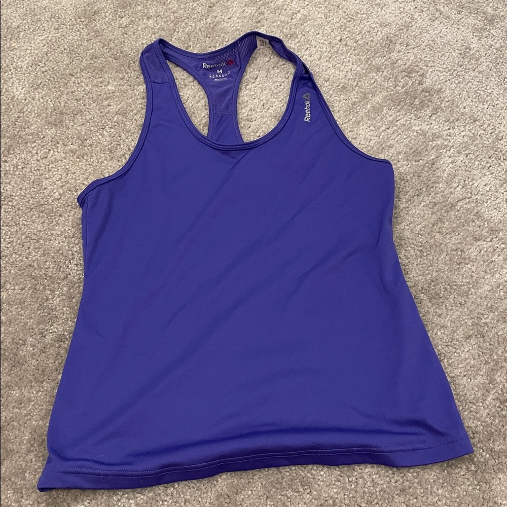 Reebok Vibrant purple  Athletic Tank